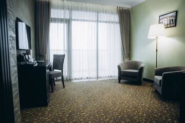 Семейный номер с балконом в Отеле Colosseum Marina Hotel